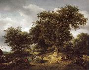 Jacob van Ruisdael Bentheim Castle Sweden oil painting artist